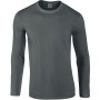 Softstyle® Euro Fit Adult Long Sleeve T-shirt Charcoal S