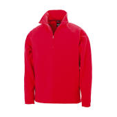 Micron Fleece Mid Layer Top - Red
