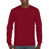 Ultra Cotton Adult T-Shirt LS - Cardinal Red - 3XL