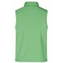 Men's Promo Softshell Vest - green/navy - 3XL