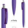 Ballpoint Pen e-Forty Solid Purple