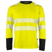6014 L.S. T-shirt Yellow/black 3XL