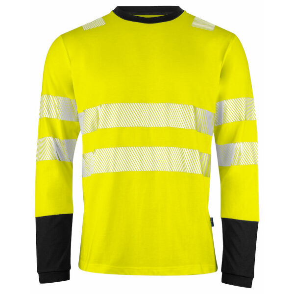 6014 L.S. T-shirt Yellow/black 3XL
