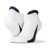 3-Pack Sneaker Socks - White/Navy - L/XL