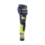 High Vis werkbroek met stretch en gereedschapszakken