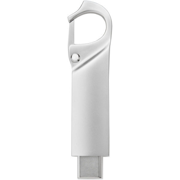 Type C karabijnhaak USB 3.0 - Zilver - 32GB