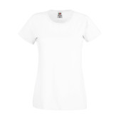 Original-T Ladies' T-shirt  (Full Cut 61-420-0) White XS