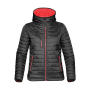 Women's Gravity Thermal Jacket - Black/True Red - XS