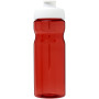H2O Active® Base Tritan™ 650 ml sportfles met klapdeksel - Rood/Wit