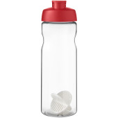 H2O Active® Base 650 ml shaker drikkeflaske - Rød/Transparent