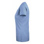 TWOVILLE LADY SLUB U-neck Summer blue XXL