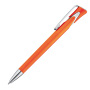 Pen met verchroomde clip