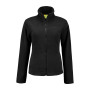 L&S Polar Fleece Cardigan for her Black-S
