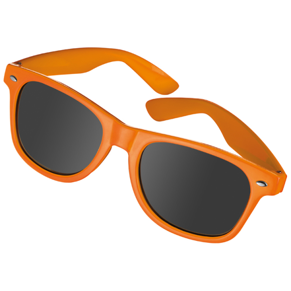 Nerdlook zonnebril met UV-400 bescherming - Kunststof