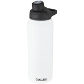 CamelBak® Chute® Mag 1 L isoleret drikkeflaske i rustfrit stål - Hvid