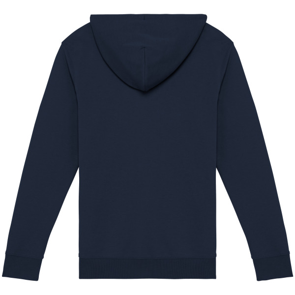 Ecologische uniseks sweater met capuchon en rits Navy Blue XXL