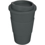Americano® 350 ml insulated tumbler with grip - Grey