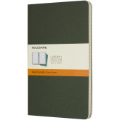 Cahier Journal L - gelinieerd - Myrtle groen