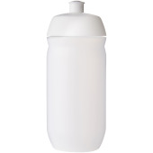 HydroFlex™ Clear 500 ml soft drikkeflaske - Hvid/Frostet klar
