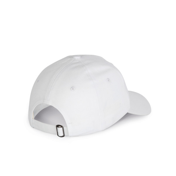5-Panel-Kappe aus recycelter Baumwolle White One Size