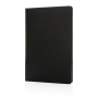 Impact hardcover steenpapier notitieboek A5, zwart