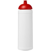 Baseline® Plus 750 ml sportflaska med kupollock - Vit/Röd