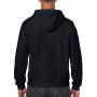Gildan Sweater Hooded Full Zip HeavyBlend for him 426 black M