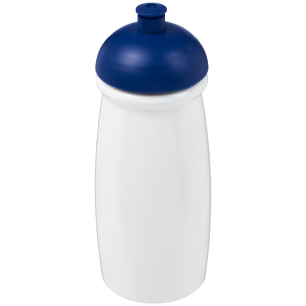 H2O Active® Pulse 600 ml bidon met koepeldeksel - Wit/Koningsblauw
