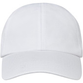 Cerus cool fit cap met 6 panelen - Wit