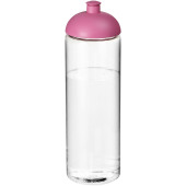H2O Active® Vibe 850 ml sportfles met koepeldeksel - Transparant/Roze