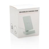 10W draadloze snellader standaard, wit