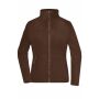 Ladies' Fleece Jacket - brown - 3XL
