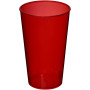 Arena 375 ml plastic tumbler - Transparent red