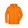 Men's Zip Hoody - orange - 5XL