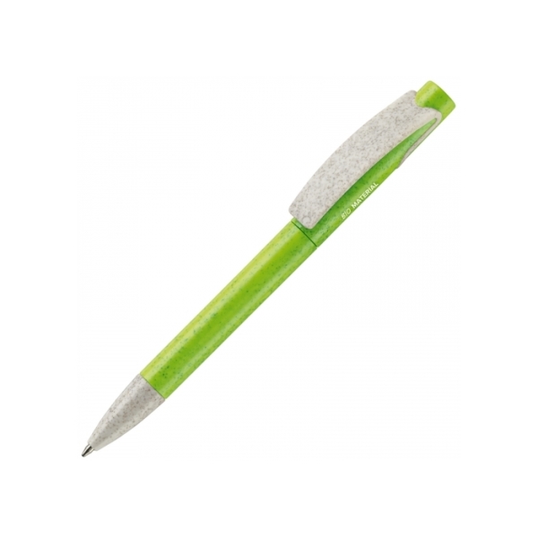 Ball pen Punto bio - Light green/Beige