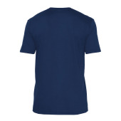 Buisvormig T-shirt voor volwassenen met print Softstyle Navy M