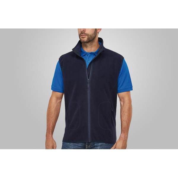 Macseis Soft Fleece Vest for him Blue Navy