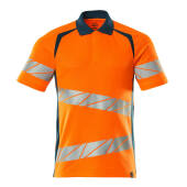 hi-vis oranje/donkerpetrol