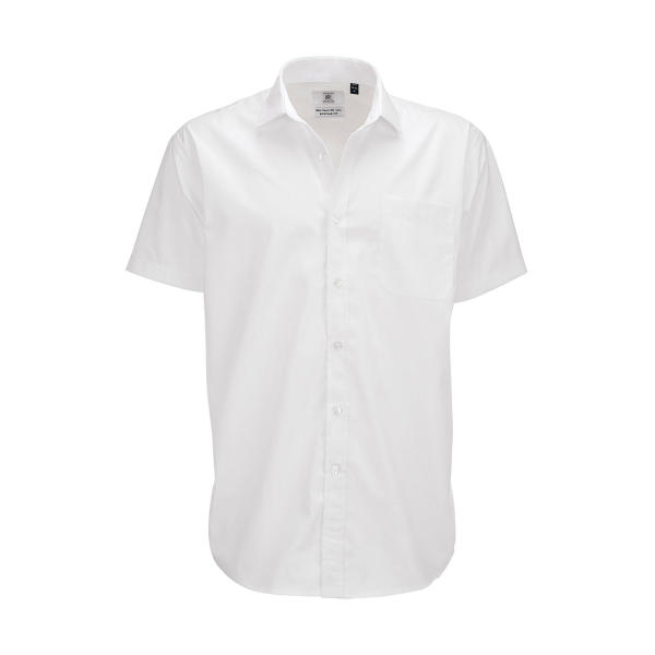 Smart SSL/men Poplin Shirt - White