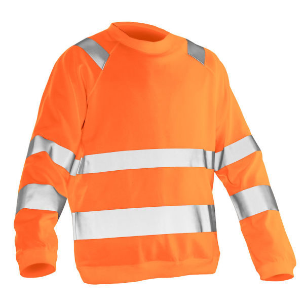 Jobman 1150 Hi-vis sweatshirt oranje l