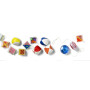 PVC jongleerballen set Amiya custom/multicolor