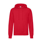 Classic Hooded Sweat - Red - 3XL