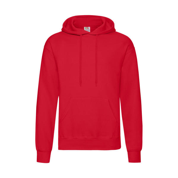 Classic Hooded Sweat - Red - 3XL