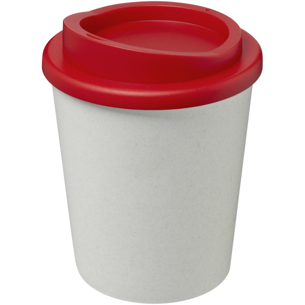 Americano® Espresso Eco 250 ml recycled tumbler - White/Red