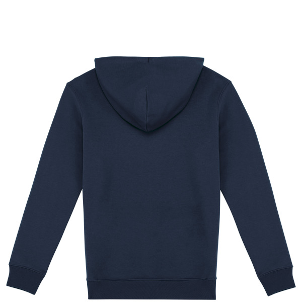 Ecologische uniseks sweater met capuchon Navy Blue XXL
