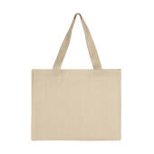 Canvas Wide Shopper with Fold LH