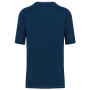 Tweekleurig padel-T-shirt met raglanmouwen voor heren Sporty Navy / White S