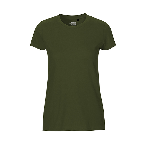 Neutral ladies fitted t-shirt-Military-XXL