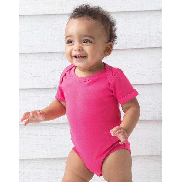 Baby Bodysuit - Fuchsia Organic - 3-6