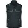 Workwear Softshell Light Vest - SOLID - - carbon - 6XL